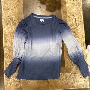 Crown and ivy small ombré shirt